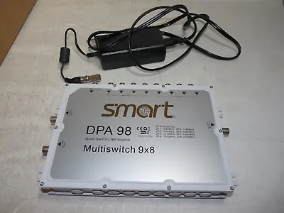 Titanium Smart DPA 98 Quad-Switch-LNB Suitable Multiswitch 9x8 W/Power Supply • $76.50
