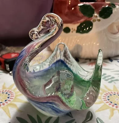 Vintage Murano Glass Swan • $20