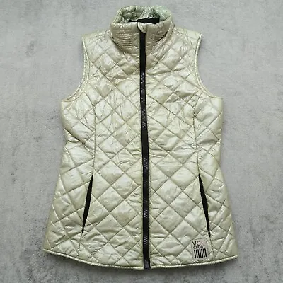 Victoria's Secret VSX Puffer Vest Womens Medium Sleeveless Jacket Full Zip • $19.89