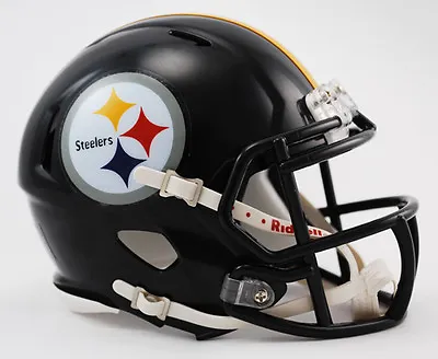 PITTSBURGH STEELERS NFL Riddell SPEED Mini Football Helmet • $36.95
