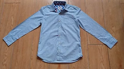 Mini Boden Long Sleeved Checked Shirt Age 11-12 Yrs • £1.99