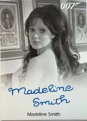 Madeline Smith Autograph Live And Let Die From James Bond Archives 2015 Edition • $49.95