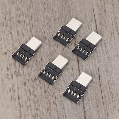 5pcs Usb Keychain Charger Connector Micro Usb Female Converter • $8.24