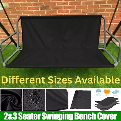 Garden Swing Seat Cover Replacement For Bench/Hammock 2/3 Seater Swinging Part • £10.98