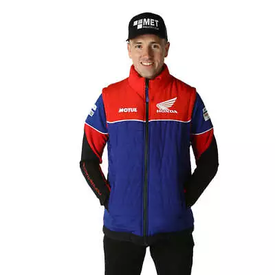 Honda British Superbikes Team Padded Gilet Official Merchandise • £49.99