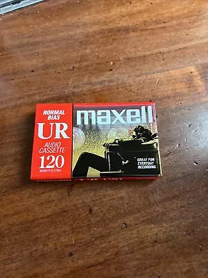 Maxell UR120 120 Minutes Audio Cassette Tape • $4.99