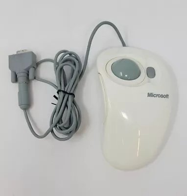 Microsoft IntelliMouse Trackball PS/2 3-Button Wired Mouse Beige X03-09209 • $14.99