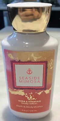 Rare Bath & Body Works Seaside Mimosa Shea & Vitamin E Body Lotion 8 Fl Oz HTF • $39.95