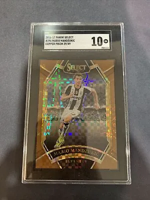 Mario Mandzukic /49 Bronze Select Panini 2016-17 SGC 10 • $36.95