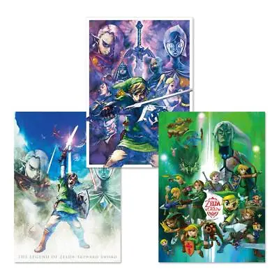 Legend Of Zelda Poster Set Three Modified Sheet • $1185.79