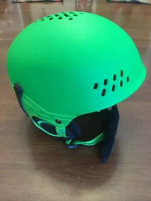K2 Entity Green Small Junior Ski Snowboard Helmet W/ Goggle Strap Dialed Fit  • $30