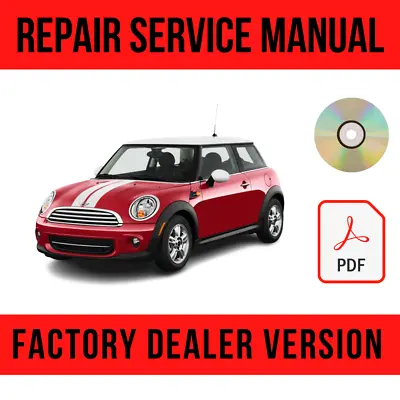 Mini Cooper + Cooper S 2007-2011 Factory Repair Manual • $13.49