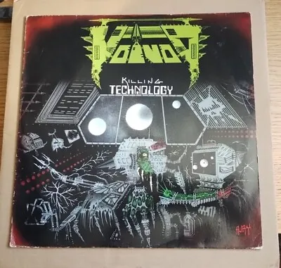 Voivod - Killing Technology LP 12  Vinyl Album 1987 Rare Rock Metal Thrash • $33.56