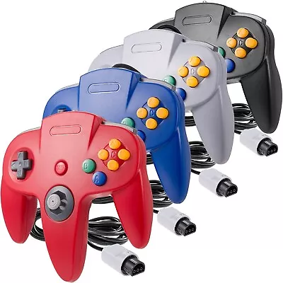 New Wired Controller Joystick Compatible With Nintendo 64 N64 Video Game Console • $13.99