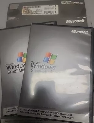 Microsoft Windows Small Business Server 2003 Premium Edition (5 Client/s) • $34.99