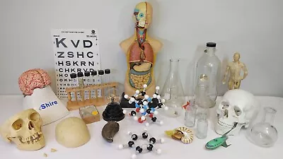  Mad Scientist Laboratory Movie Props Chemistry Man Cave Awesome Lot Rare VTG • $199.99