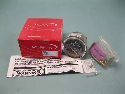 Murphy A25PE-30 Swichgage 0-30 PSI Mechanical Pressure Gauge NEW F14 • $100