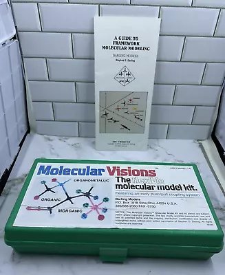 Molecular Visions The Flexible Molecular Model Kit Organic Inorganic By Darling • $18.99