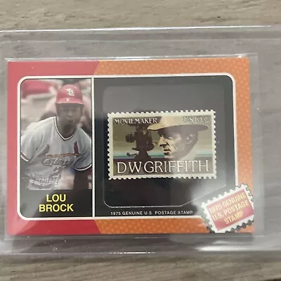 2024 Topps Heritage Lou Brock Postage Stamp Card 17/50!!!!! SP • $150