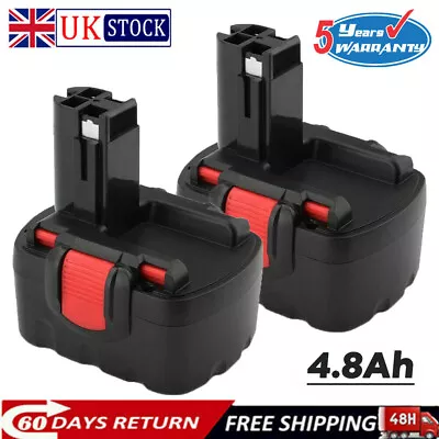 £14.91 • Buy 2X 14.4V Battery For Bosch BAT038 BAT040 BAT140 2607335533 PSR1440 2607335276 UK