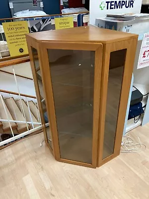 Beaver & Tapley Corner Display Unit In Teak Finish Ex-Display • £649