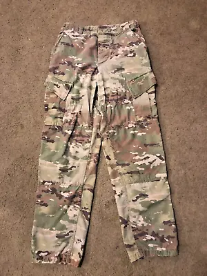 Military ACU PANTS Small Regular 31x32 Cargo Camouflage Hot WX Multicam #2089 • $10.49