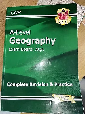 AQA Geography A Level Revision Guide • £7