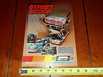 Mr Gasket Street Scoop Original 1982 Ad • $11.95