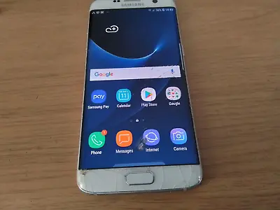 Samsung Galaxy S7 Edge SM-G935F - 32GB - White (Unlocked) • £24.99