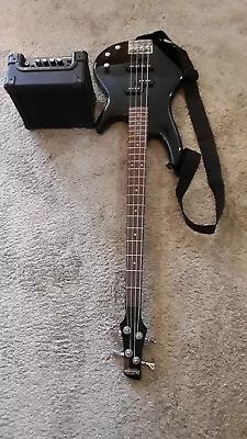 Ibanez Electric Bass Guitar 4 String With IBZ2B Bass Amplifier • $199.99