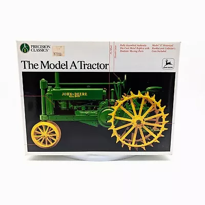 🔥🔥 John Deere Model A Tractor 1/16 Vintage 1990 ERTL Precision Classics #1 NIB • $89