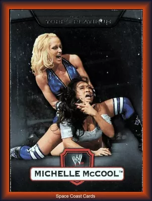 Michelle McCool 2010 Topps Platinum WWE Card #56 • $2.49