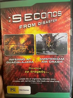 Seconds From Disaster - Guadalajara Inferno / Amsterdam Air Crash Region 4 DVD • $39.95