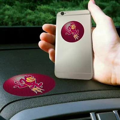 Fanmats NCAA  Arizona St. Sun Devils Get A Grip Cell Phone Grip Polymer Stickers • $7.99