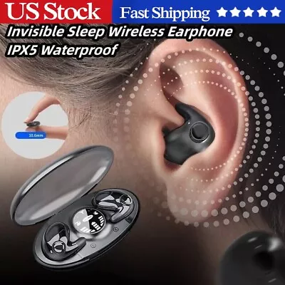 Mini Bluetooth Earbud Headset TWS 5.3 Wireless Earphone Invisible Wireless NEW • $9.74