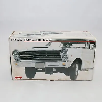 GMP 1966 Ford Fairlane 500 Limited Edition White # 8083 1/18 Diecast NIB • $249.99