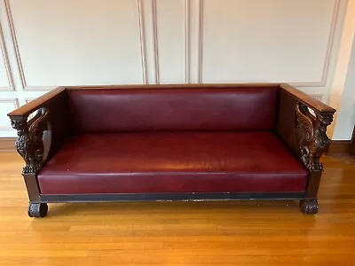 Antique Gargoyle Sofa R.j. Horner Style • $2900