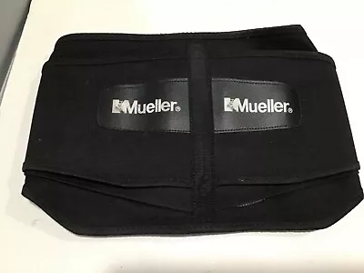 Mueller Lumbar Support Back Brace With Removable Pad Black S/M • $14.99