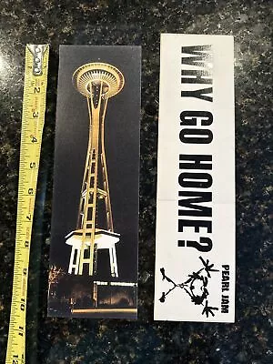 PEARL JAM Rare Ten Club Postcard And Concert Sticker 1991 Seattle Album Release • $769.11