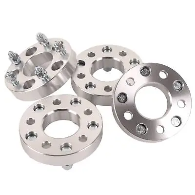 4x 1.25  Thick 5x4.75 (5x120) To 5x5 (5x127) Wheel Spacer Adapter For Chevrolet • $73.99