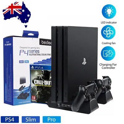 $28.95 • Buy PS4 Stand Cooling Fan For PS4 Slim/PS4 Pro/PlayStation 4, PS4 Stand Cooler Stand