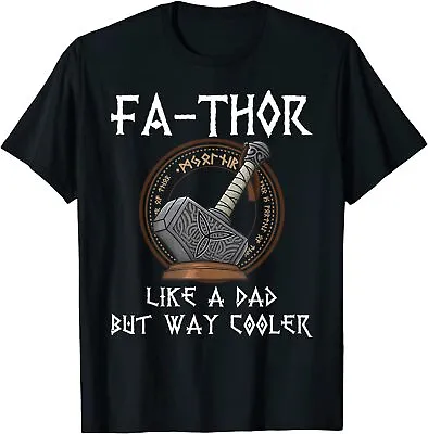 Fa-Thor Fathers Day Gift Daddy Tee Cool Dad Father Unisex T-Shirt • $19.99