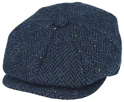 £13.99 • Buy Newsboy Cap Donegal Tweed Baker Boy Cap Gatsby Flat Cap