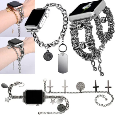 $15.38 • Buy For Apple Watch Bracelet Band Strap IWatch Series 8 7 6 5 SE4 3 49/40/44/41/45mm