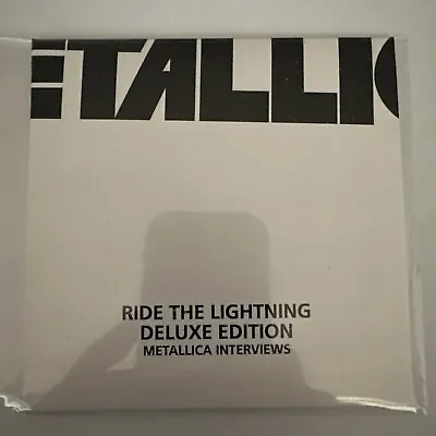 Metallica Ride The Lightning Interviews CD • $8.99