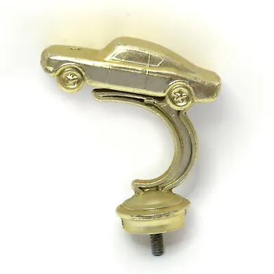 Car Mascot Or Trophy Parts Mustang Allied Metal Gold Tone 35  Tall Vintage • $29.98