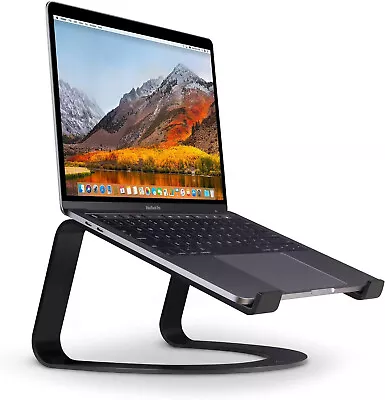 Twelve South Curve Stand For MacBooks & Laptops Ergonomic Desktop - Black 21607 • £39.99