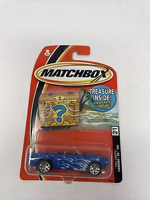 Matchbox Blue 1969 Chevy Camaro SS 396 Convertible #21 Treasure Chest Card • $17.99