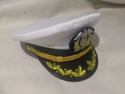 U.s Maritime Service/ Merchant Marine Captain Or Commander Combination Cap • $74