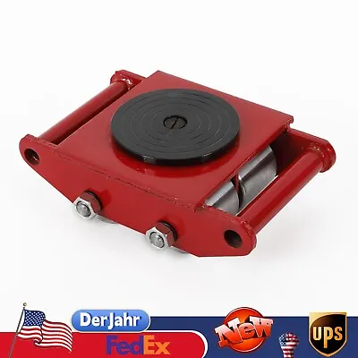 1 Pack 6 Tons Machinery Mover 360 Rotation Industrial Dolly Skate Steel Wheel • $36.11